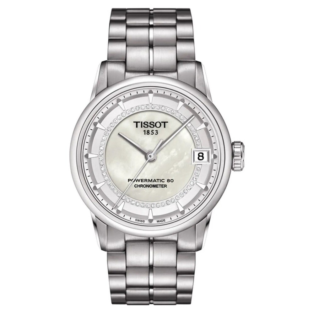 Tissot Women's Powermatic 80 Chronometer Automatic Diamond Watch T0862081111600